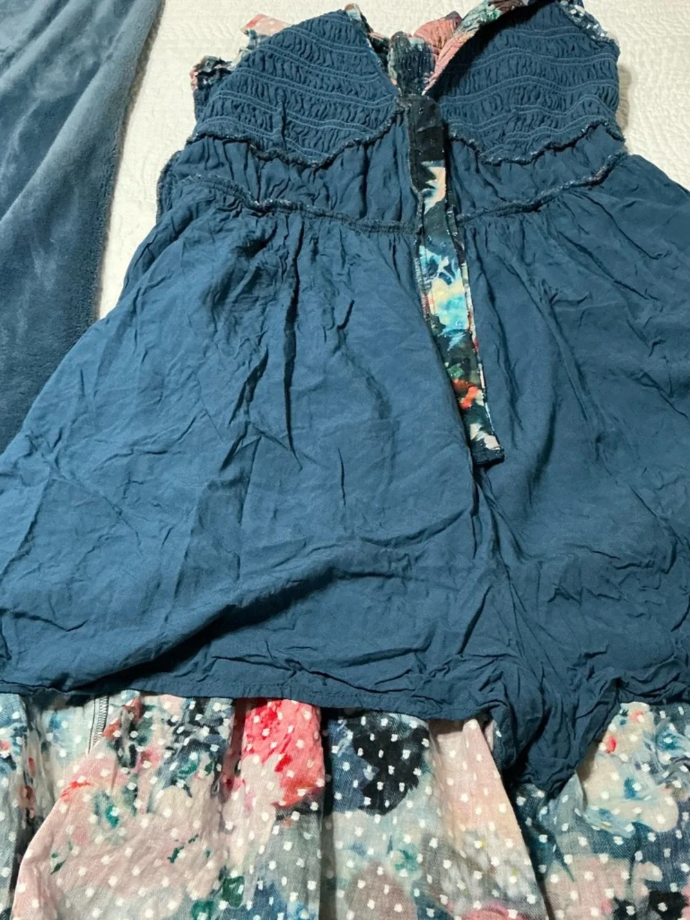 EUC Anthropologie The Peregrine Jumpsuit: Printed Eyelet Edition Size Small - Picture 13 of 16